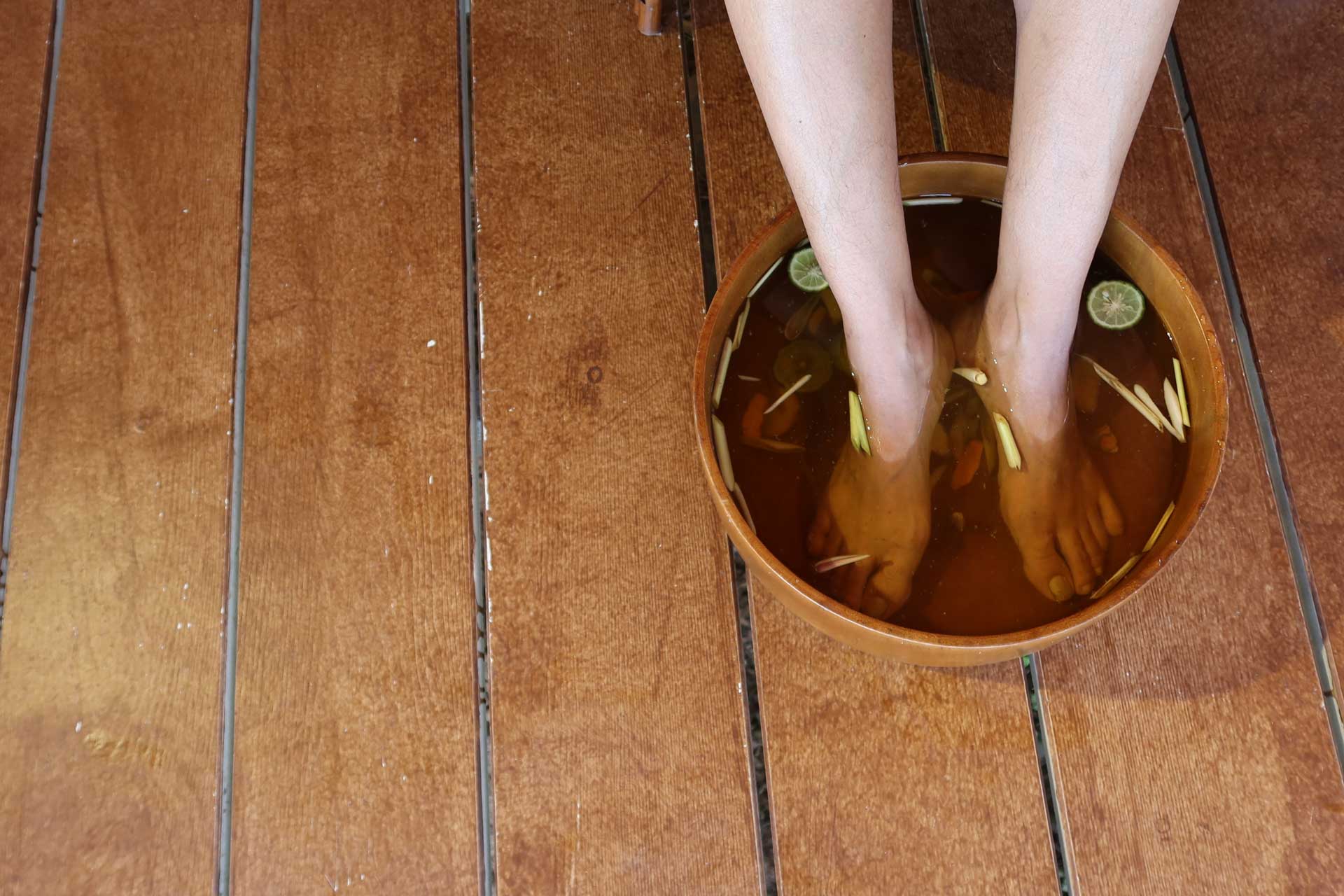 herbal foot soak